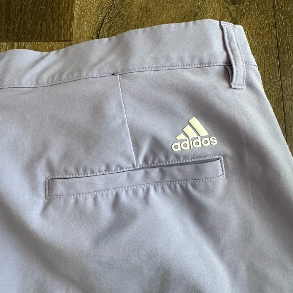 Adidas Men's Lavender Flat Front Shorts